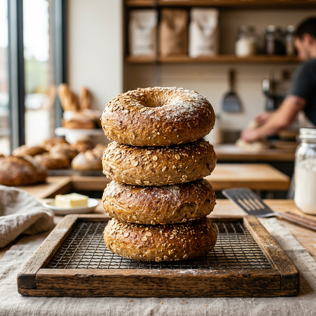Whole Wheat Bagels